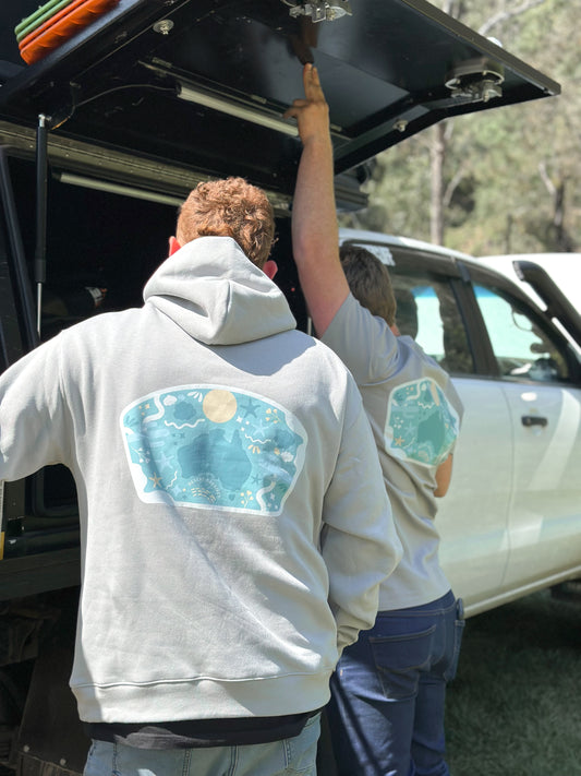 Bush to Bay Mens Hoodie